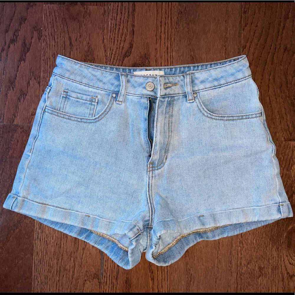 pacsun mom jean shorts